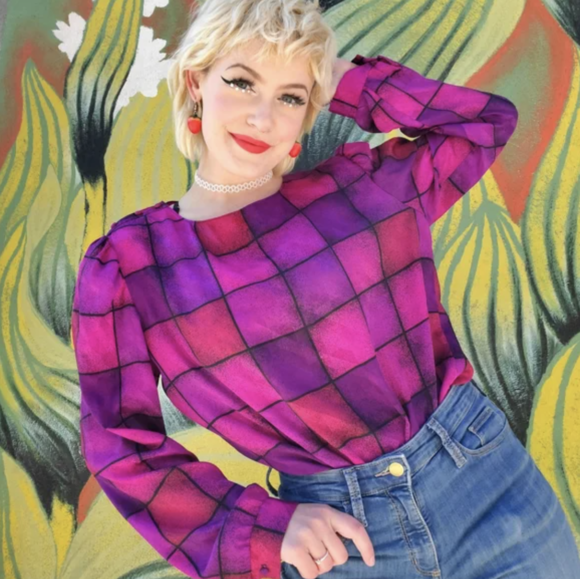Magenta Blouses